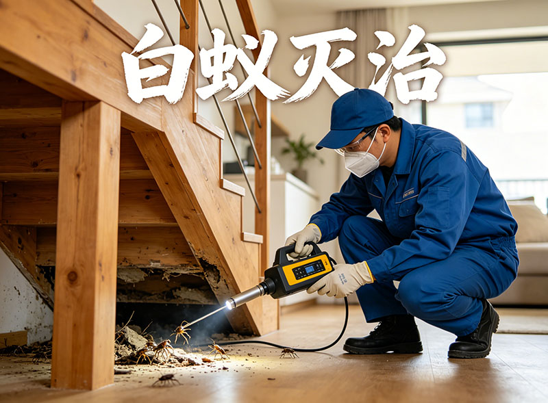 柯桥白蚁灭治服务｜专业消杀，筑牢建筑安全防线